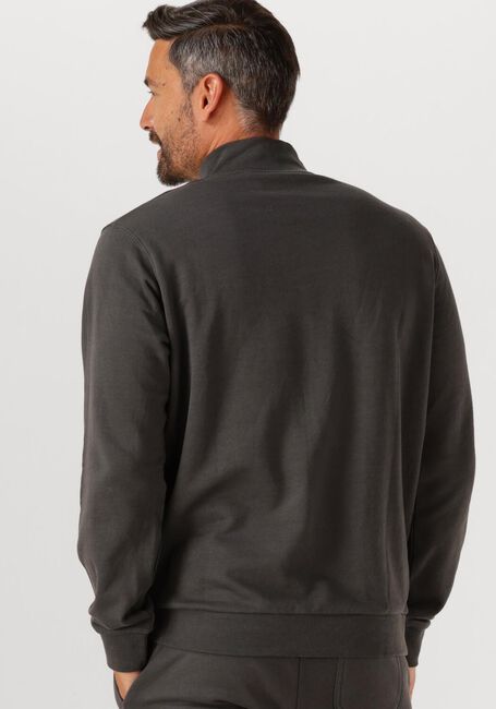 Graue LYLE & SCOTT Sweatshirt LOOPBACK QUARTER ZIP SWEAT - large