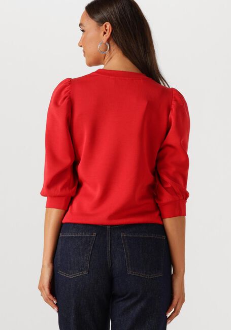 Rote SELECTED FEMME T-shirt SLFTENNY 3/4 SWEAT TOP - large