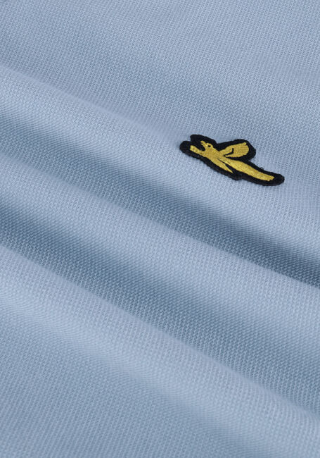 Hellblau LYLE & SCOTT Polo-Shirt PLAIN POLO SHIRT - large