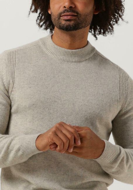 Hellgrau ANERKJENDT Pullover AKRICO LAMBSWOOL KNIT - large