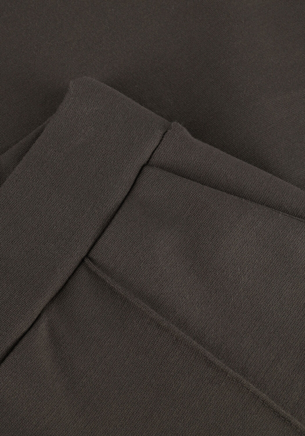 Taupe KNIT-TED Weite Hose FLOOR PANT - large