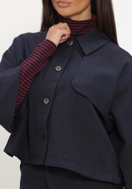 Dunkelblau RUBY TUESDAY Jacken CLENDEAU PONCHO SHIRT TOP - large