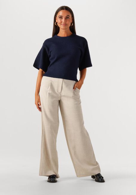 Dunkelblau NEO NOIR Top ASHA KNIT TEE - large