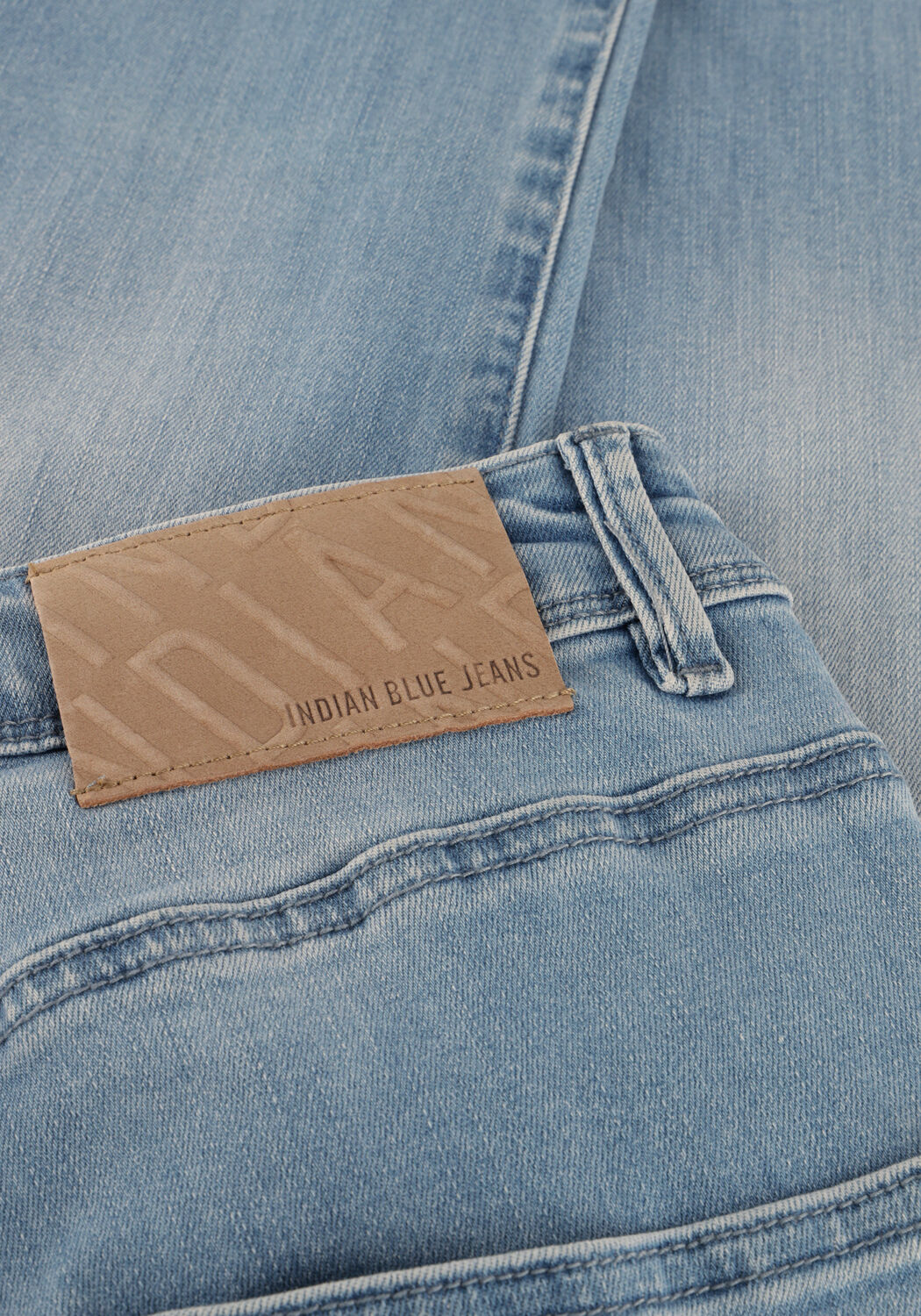 Hellblau INDIAN BLUE JEANS Slim fit jeans 2560 WIDE STRAIGH BLUE JEANS - large