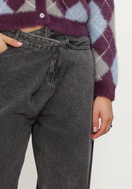Graue REFINED DEPARTMENT Wide jeans LADIES WOVEN DENIM JELENE - large