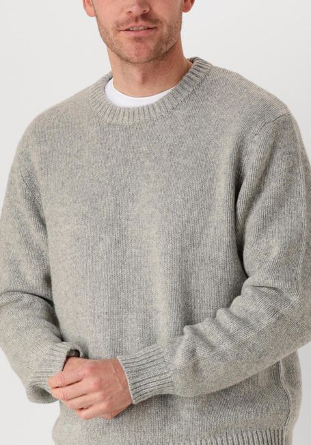 Hellgrau SELECTED HOMME Pullover SLHCODY LS KNIT RELAXED CREW NECK - large