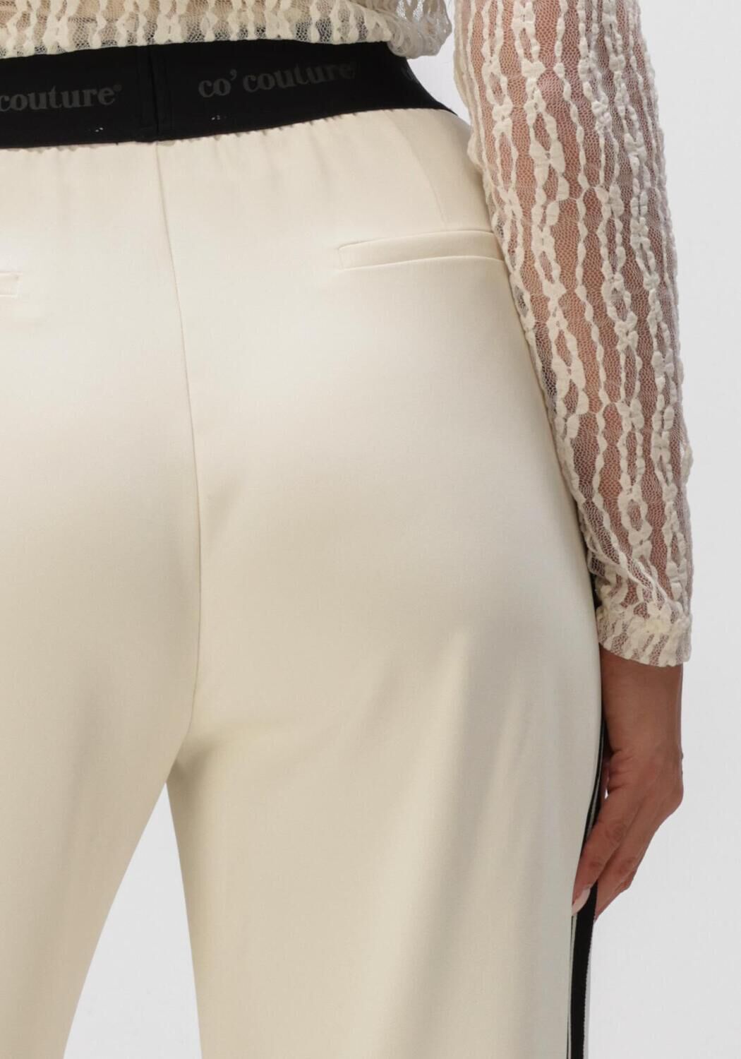 Creme CO'COUTURE Weite Hose AMINA SPLIT LL PANEL - large