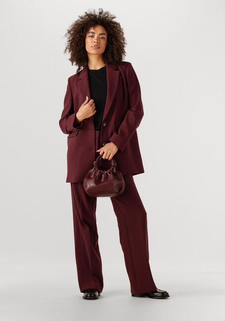 Bordeaux SELECTED WOMEN Blazer SLFRITA LS RELAXED BLAZER - large
