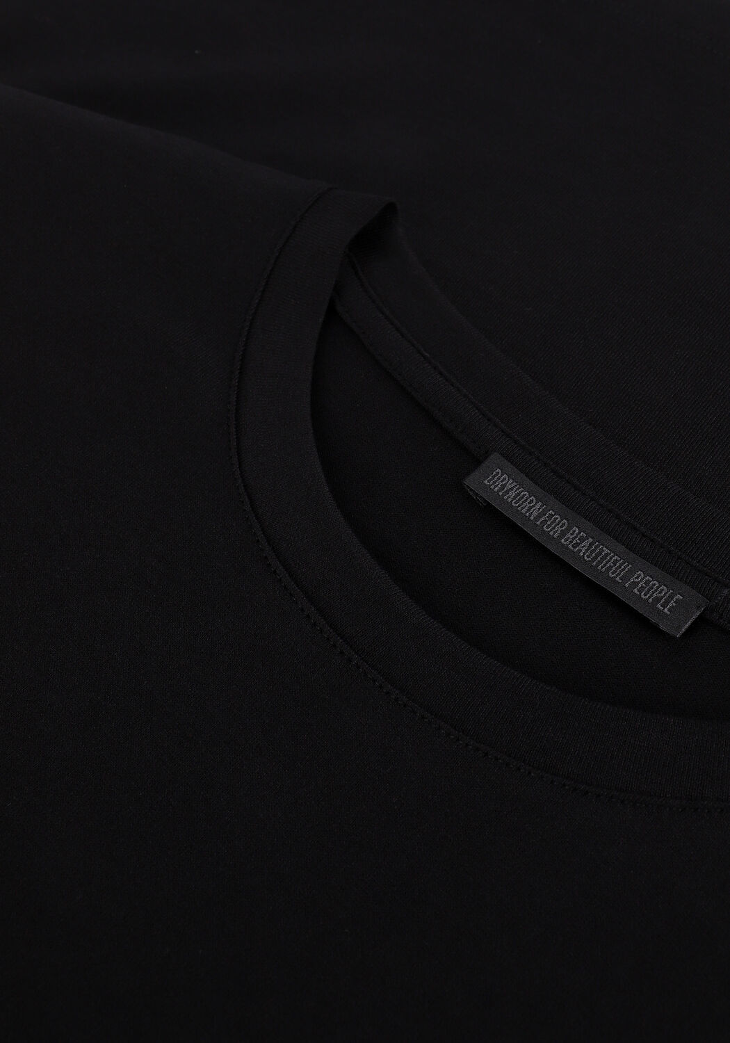 Schwarze DRYKORN T-shirt NIAMI - large