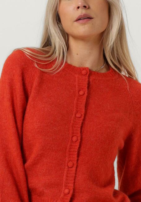 Rote MSCH COPENHAGEN Pullover MSCHZASHA HOPE CARDIGAN - large
