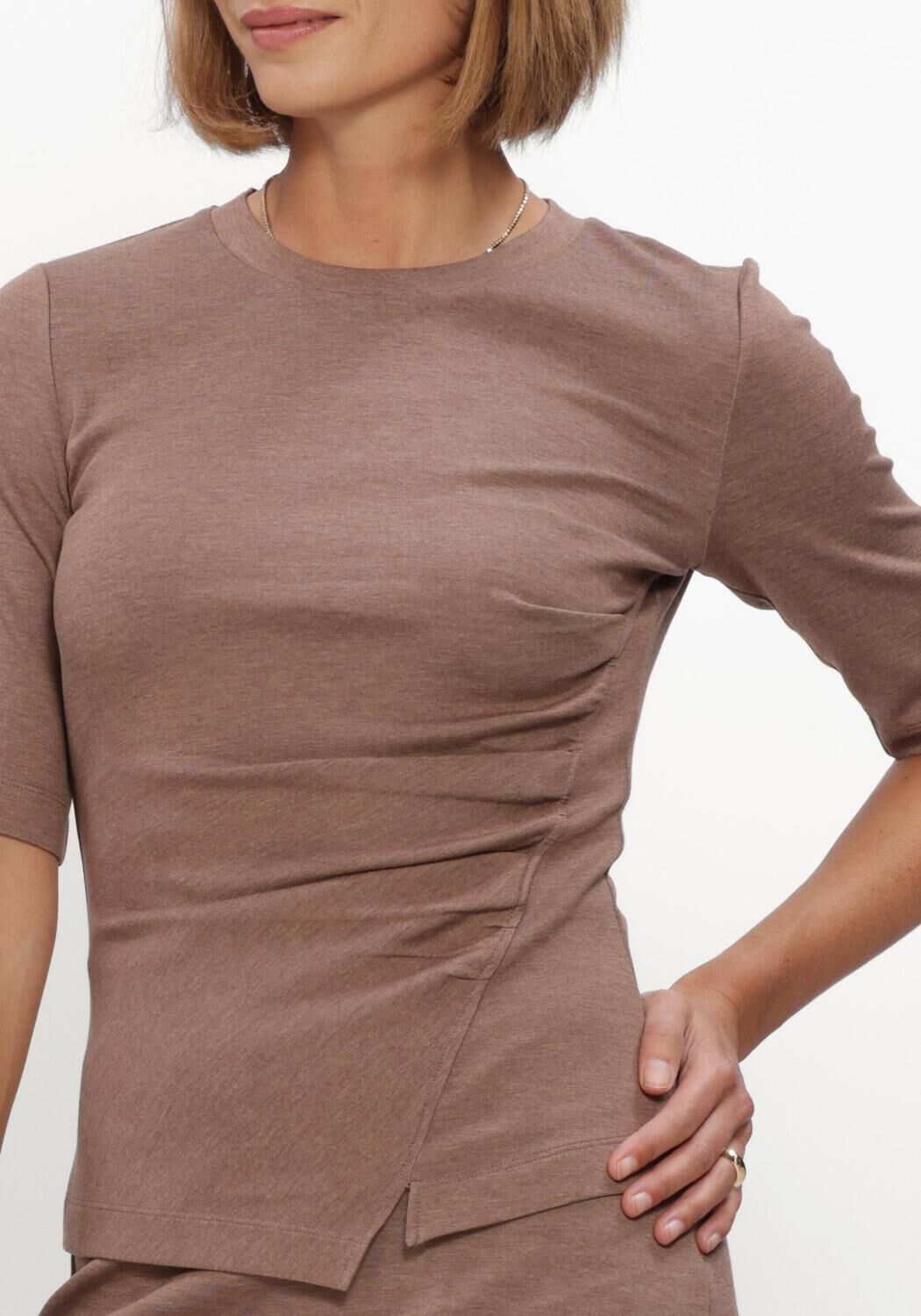Braune INWEAR Pullover FARIIW VINCENTIW MEL TSHIRT - large