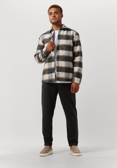 Sand SELECTED MEN Overshirt SLHWALTER OVERSHIRT W - large