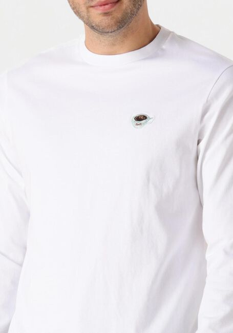Weiße FORÉT T-shirt RELAX LONG SLEEVE - large