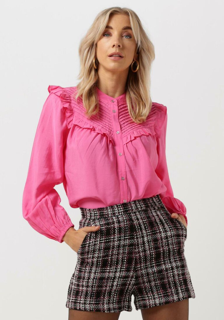 rosane co'couture bluse callum frill shoulder shirt