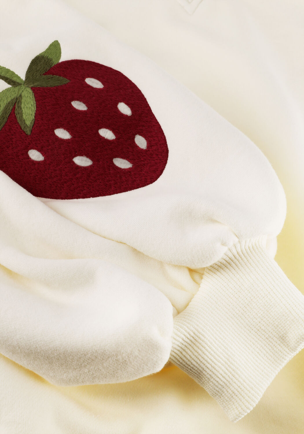 Nicht-gerade weiss YDENCE Sweatshirt SWEATER STRAWBERRY - large