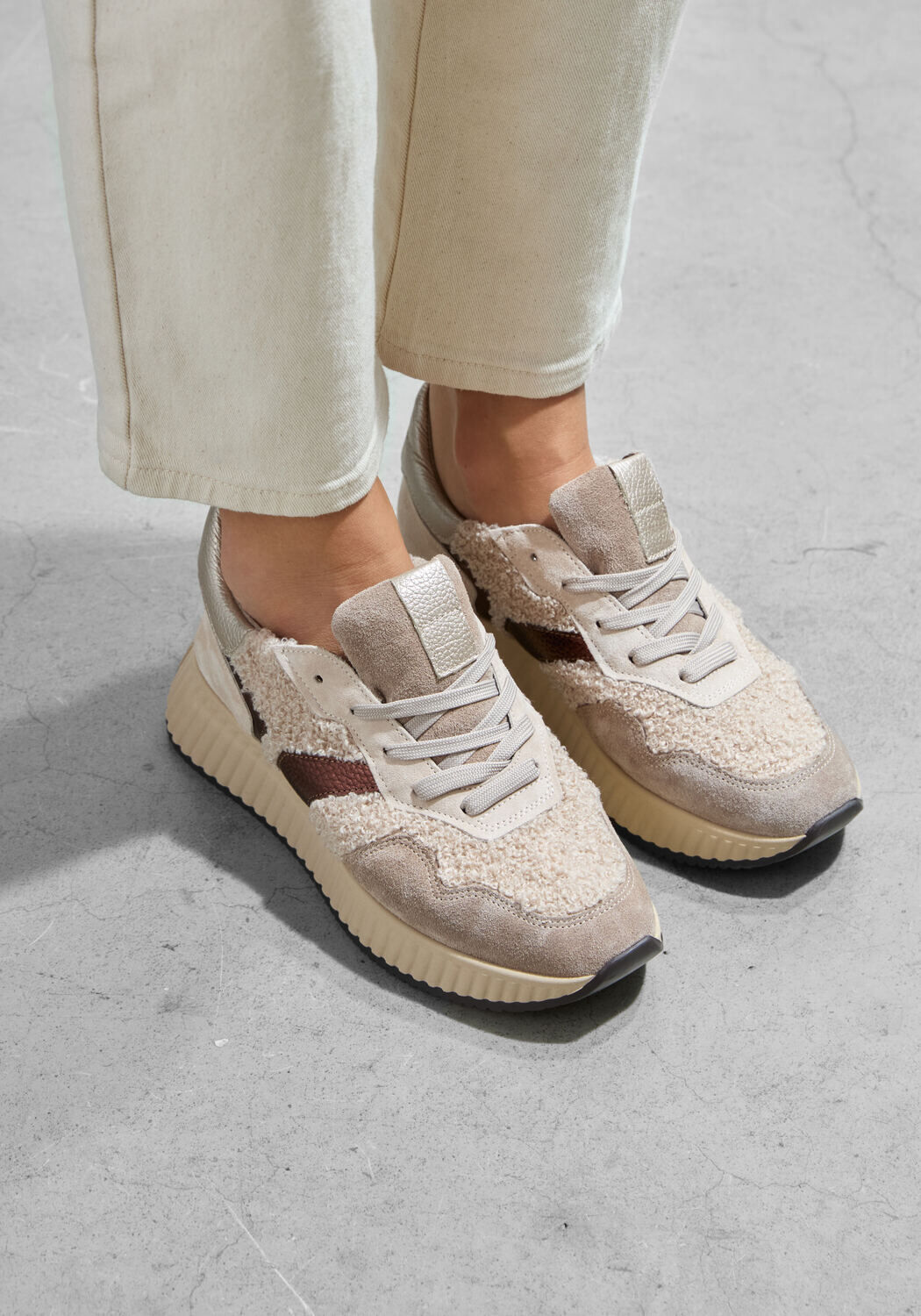 Beige SOFTWAVES Sneaker Low 8.95.05 - medium