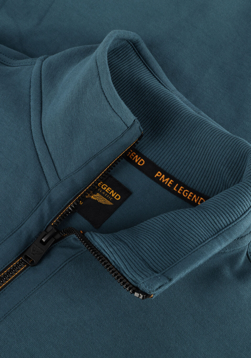 Blaue PME LEGEND Sweatshirt INTERLOCK JERSEY - large