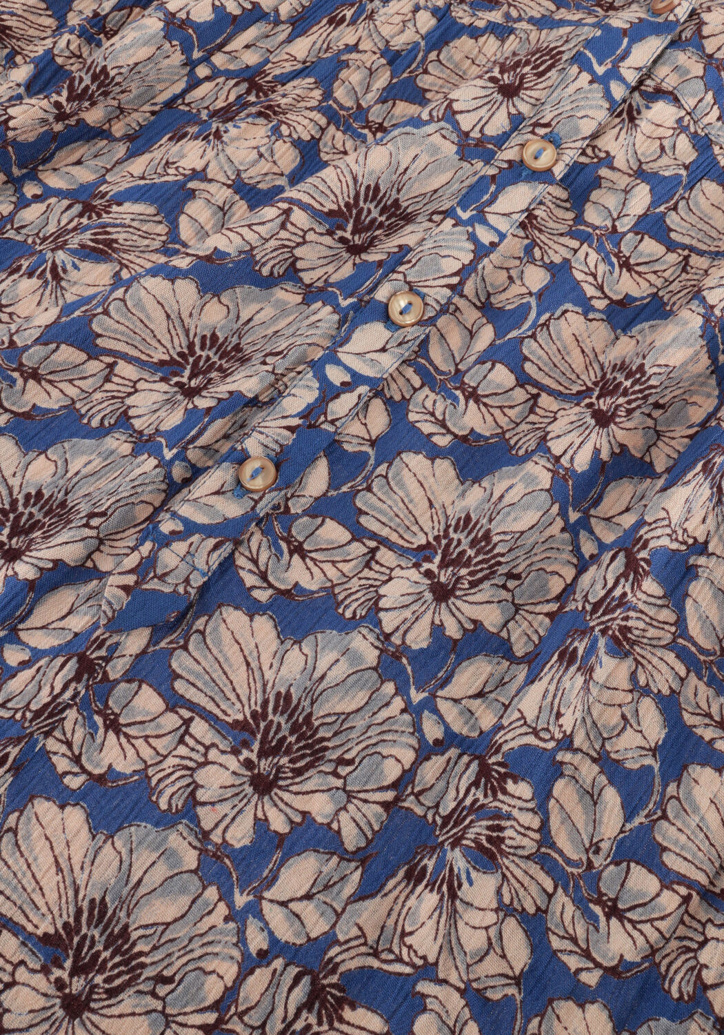 Blaue BY-BAR Blusen BO TROPICO BLOUSE - large