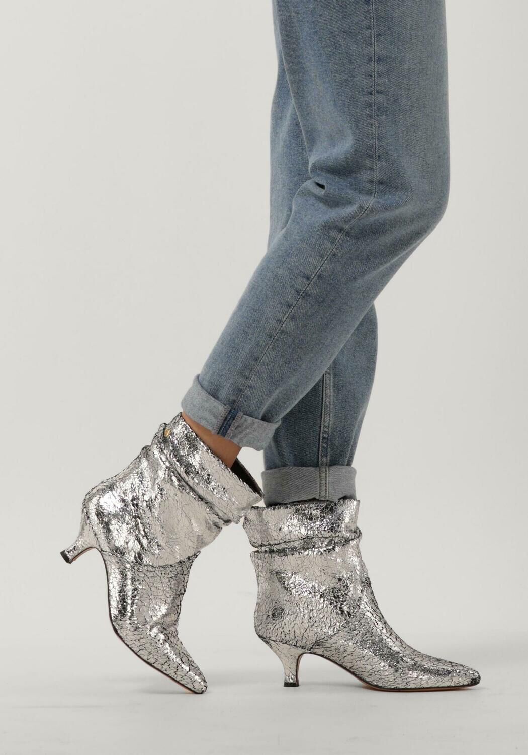 Silberne FABIENNE CHAPOT Stiefeletten KELLY BOOT - large