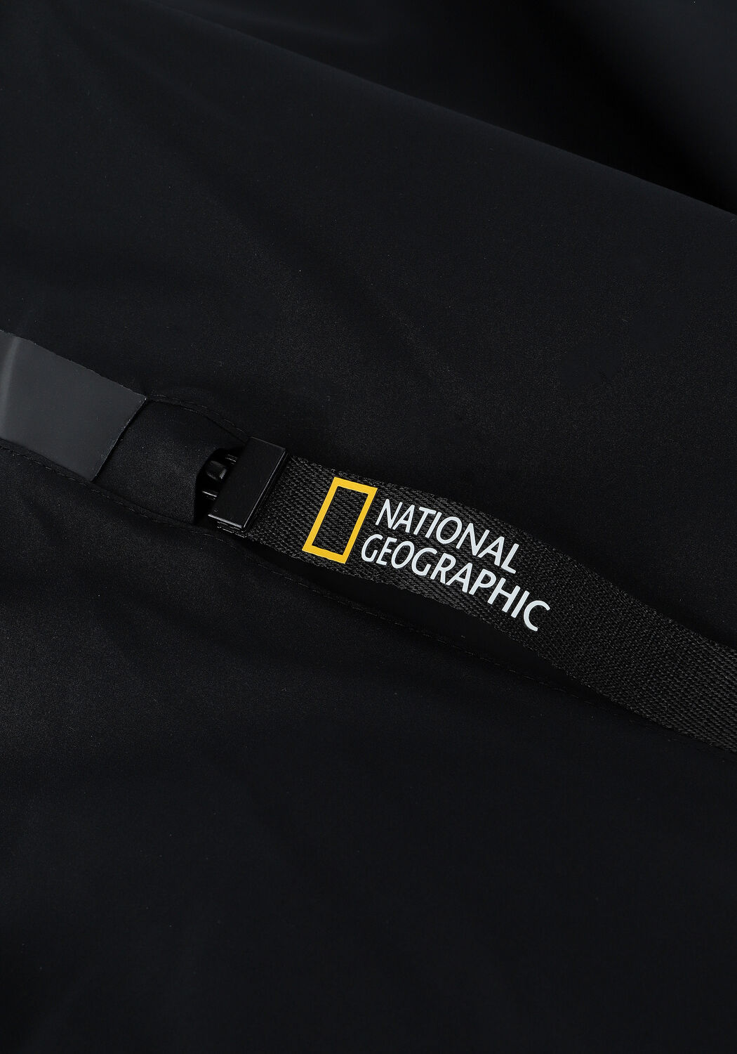 Schwarze NATIONAL GEOGRAPHIC Parkas HOODED ICONIC JACKET - large