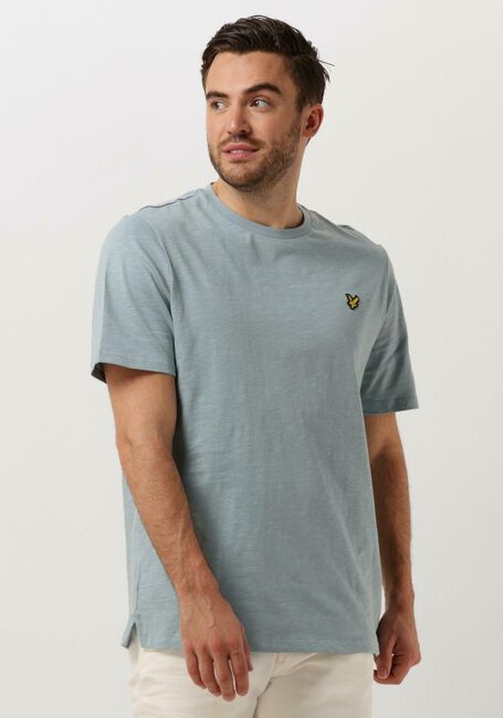Blaue LYLE & SCOTT T-shirt SLUB T-SHIRT - large