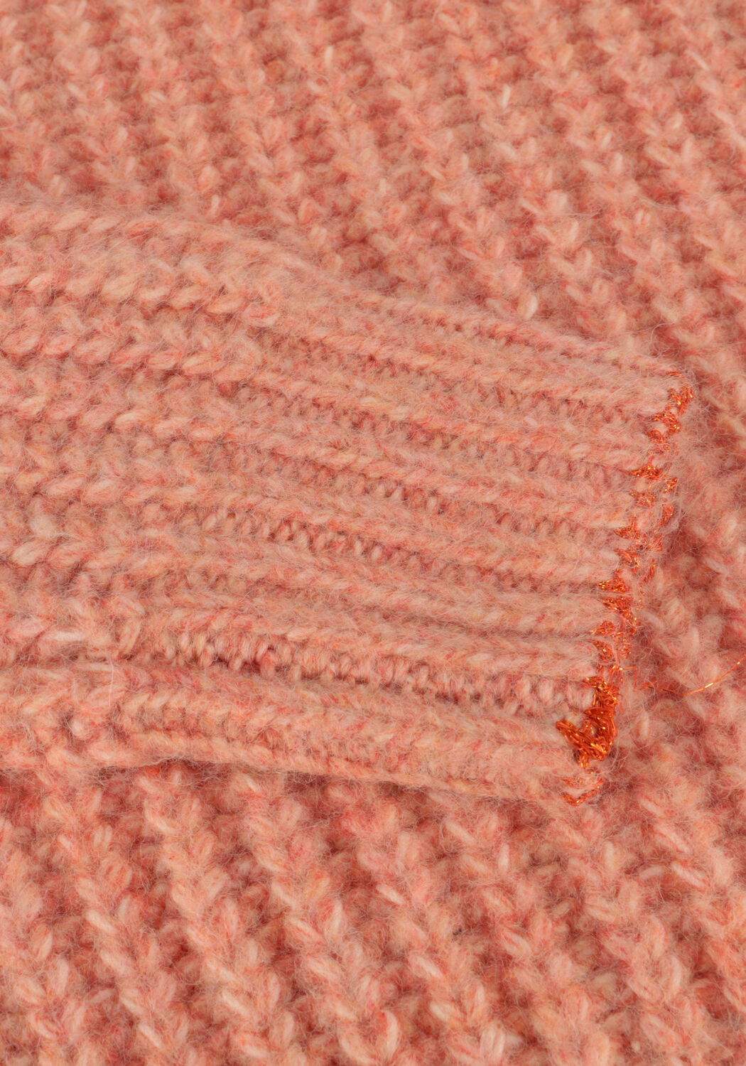 Orangene LIKE FLO Pullover DOOR KNITTED SWEATER - large