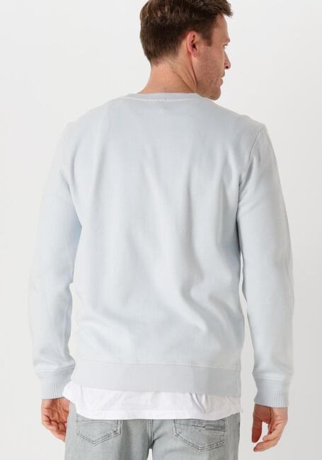 Blaue CAST IRON Pullover LONG SLEEVE R-NECK REGULAR FIT TWILL - large