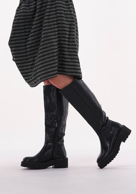 Schwarze VIA VAI Hohe Stiefel BOBBI - large