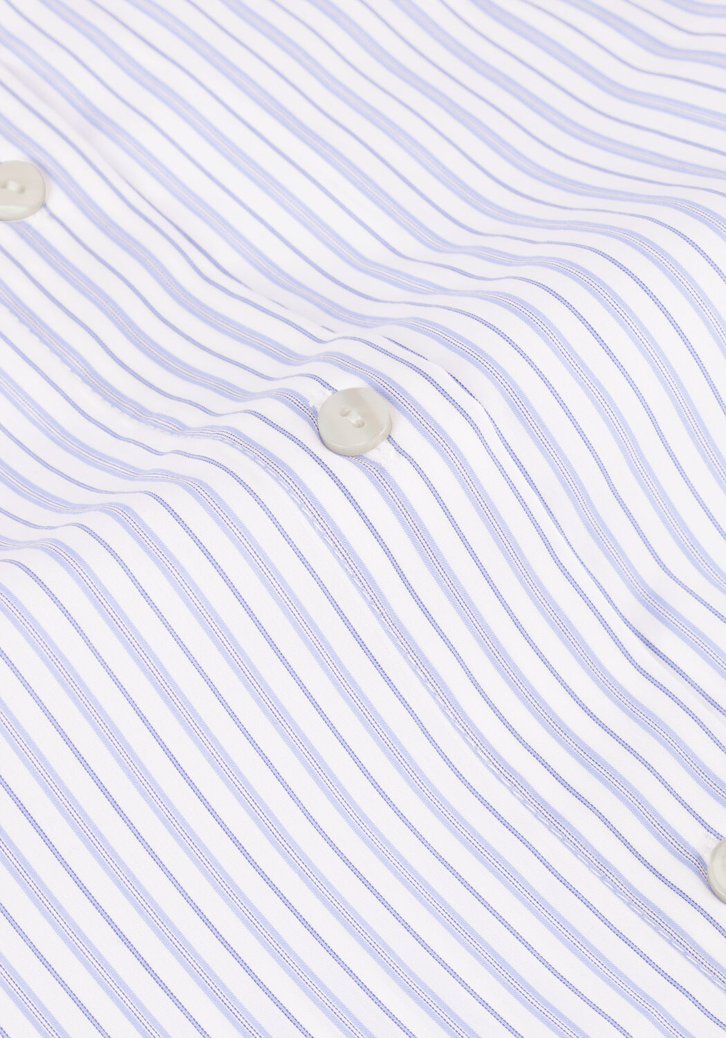 Hellblau NEO NOIR Blusen DITA MINI STRIPE SHIRT - large