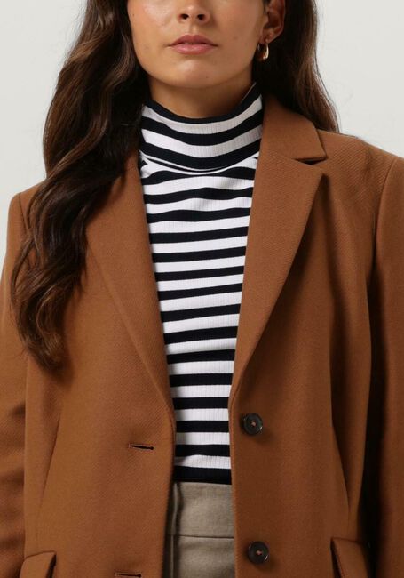 Cognacfarbene TOMMY HILFIGER Mäntel WOOL BLEND CLASSIC COATD | Omoda