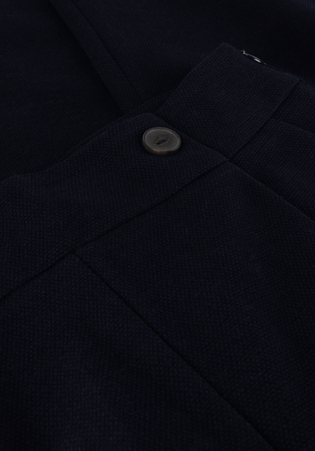 Dunkelblau RUBY TUESDAY Weite Hose RELENA STRAIGHT LEG PANTS WITH ZIPPER AT SIDE - large