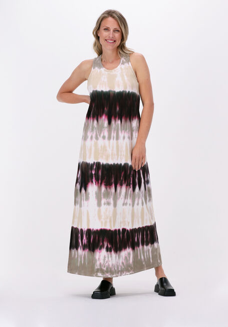 Mehrfarbige/Bunte 10DAYS Maxikleid DRESS STRIPE TIE DYE - large