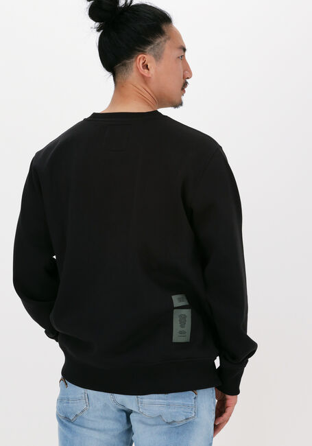 Schwarze G-STAR RAW Sweatshirt A971 - ASHOR SWEAT R- 3D RAW. - large