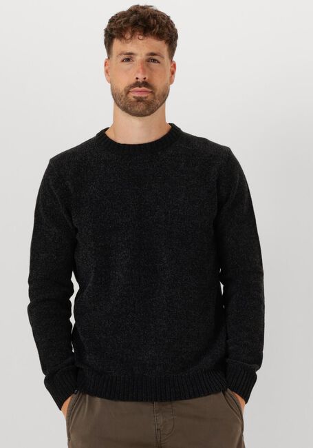 Schwarze ANERKJENDT Pullover AKSUNE CHENILLE KNIT - large