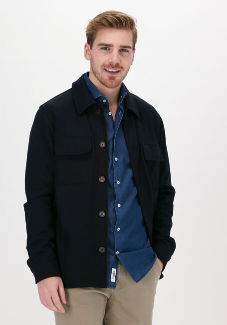 Dunkelblau PROFUOMO Overshirt HERCKO - large