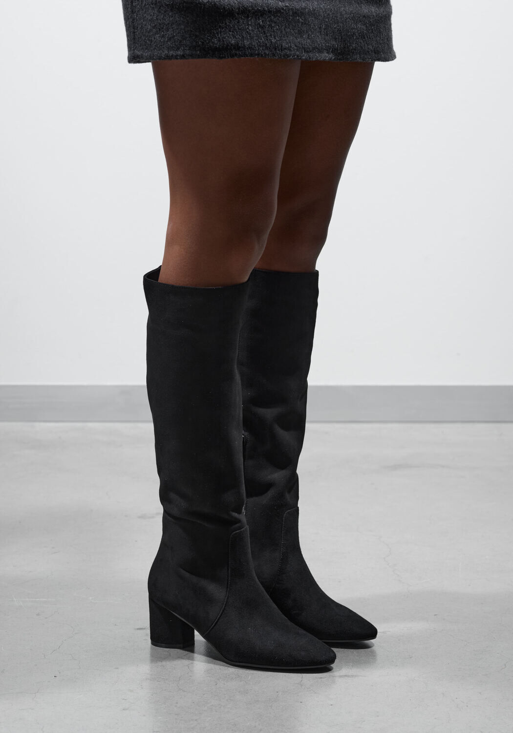 Schwarze STEFANO LAURAN Hohe Stiefel GIUSY 3 - medium