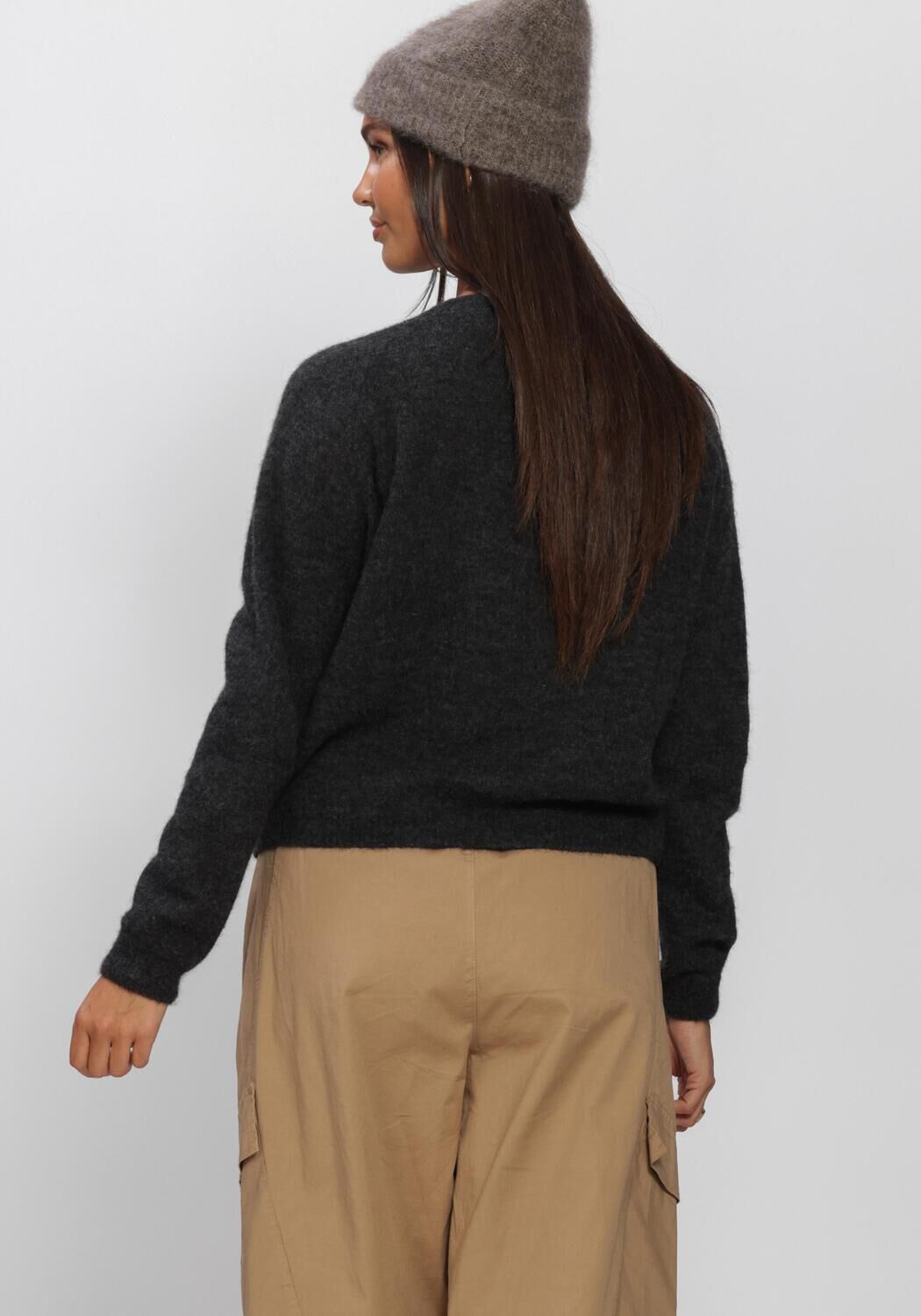 Dunkelgrau BY-BAR Pullover POLLY PULLOVER - large