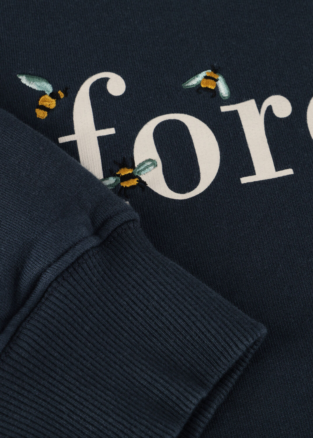 Dunkelblau FOR&Eacute;T Sweatshirt AMBER BEE SWEATSHIRT - large