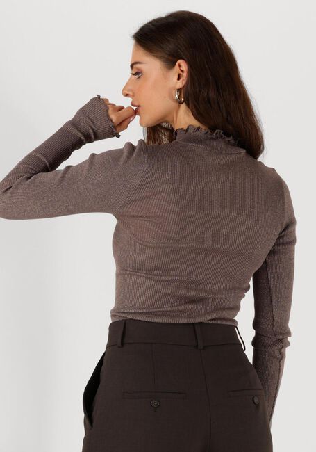Taupe ROSEMUNDE Tops & T-shirts BOSTON TURTLENECK W/ LUREX - large