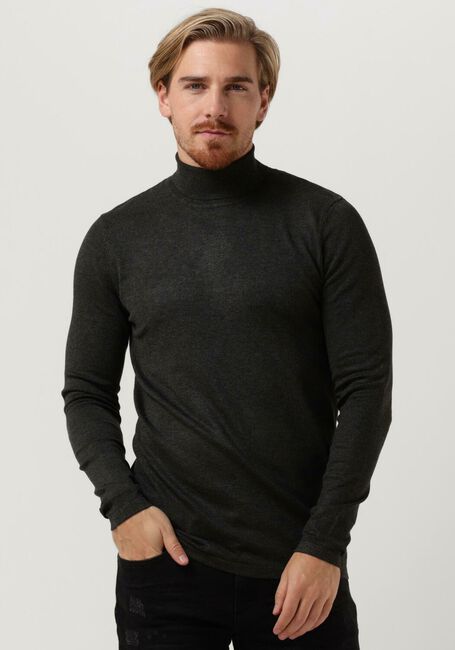 Dunkelgrau PUREWHITE Rollkragenpullover ESSENTIAL KNIT TURTLENECK LS - large