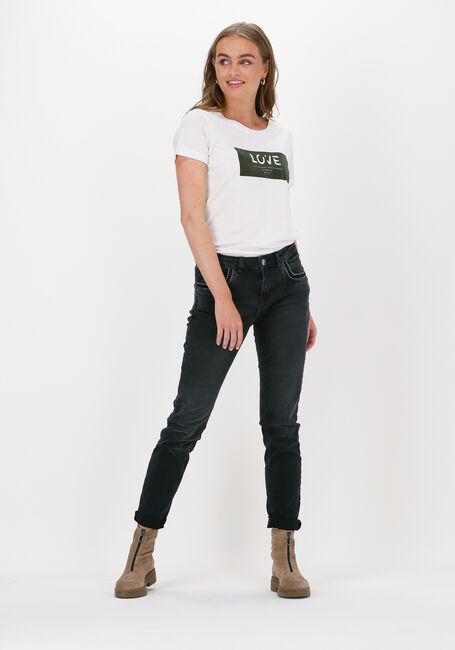 Weiße MOS MOSH T-shirt CHERRIE O-SS TEE - large