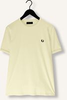 Gelbe FRED PERRY T-shirt RINGER T-SHIRT Gelbe FRED PERRY T-shirt RINGER T-SHIRT - medium