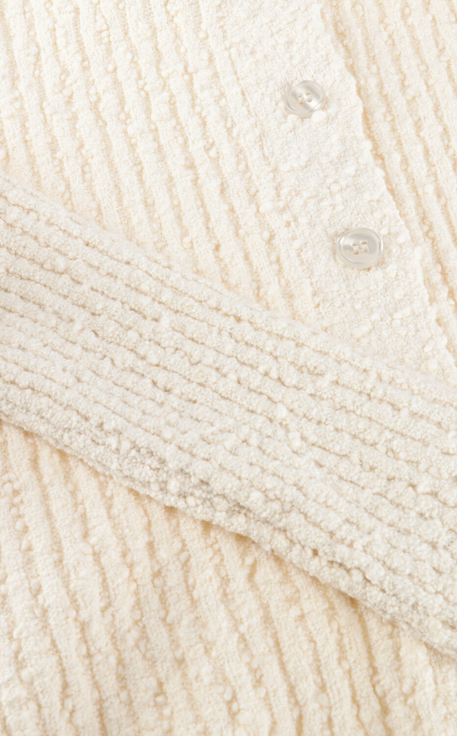 Creme MODSTR&Ouml;M Strickjacke SHELLEYMD CARDIGAN - large