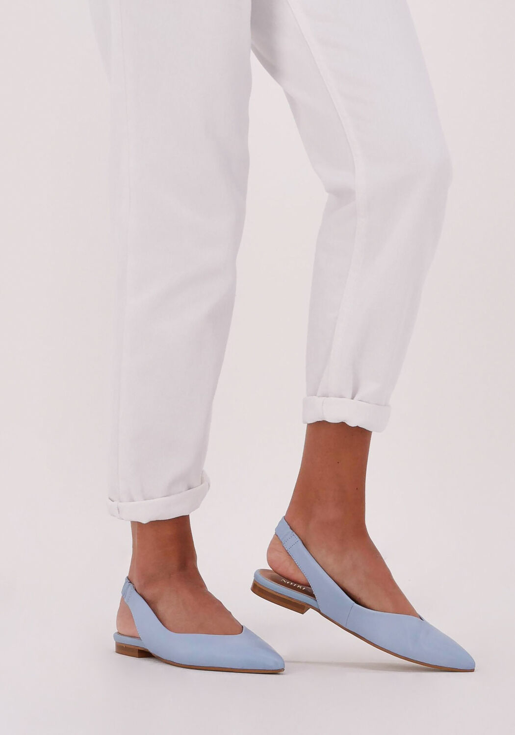 Blaue NOTRE-V Ballerinas 49136 - large