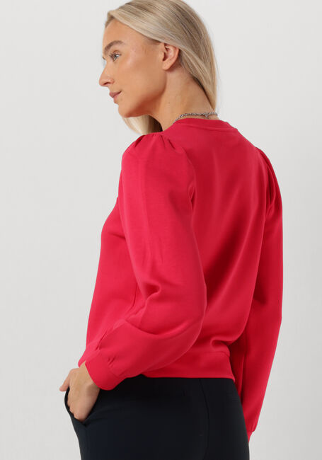 Rote MSCH COPENHAGEN Pullover MSCHLMA Q PUFF SWEATSHIRT - large