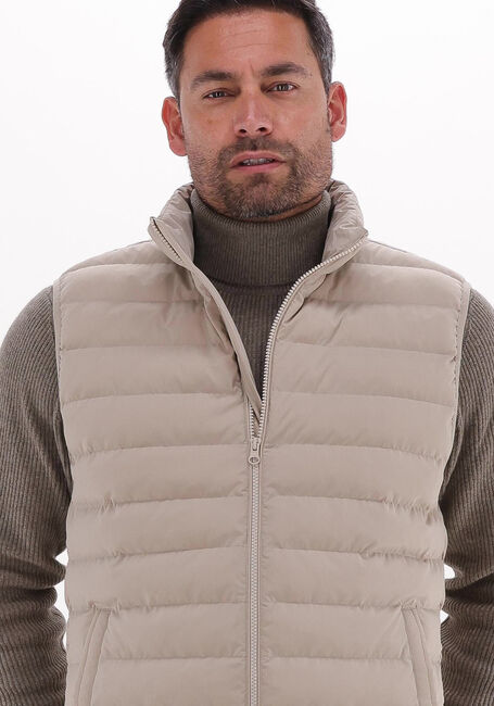 Beige PROFUOMO Bodywarmer OUTERW LT WEIGHT BW - large