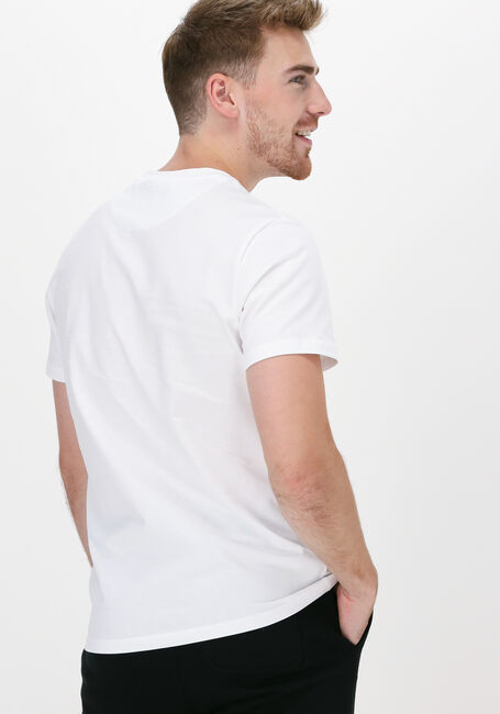 Weiße LYLE & SCOTT T-shirt PLAIN T-SHIRT - large