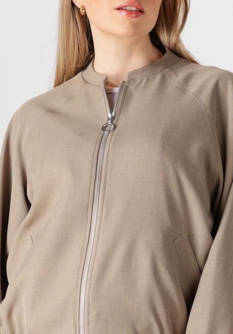 Sand WITHBLACK Jack WBLVANILLA BOMBER JACKET - large