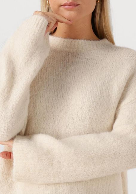 Nicht-gerade weiss SELECTED WOMEN Pullover SLFGABRIELLA LS KNIT NEW O-NECK - large