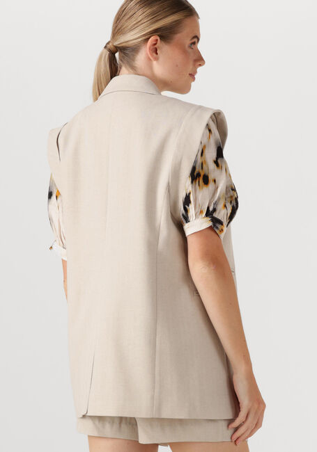 Beige CO'COUTURE Blazer LISACC LINEN WING VEST - large